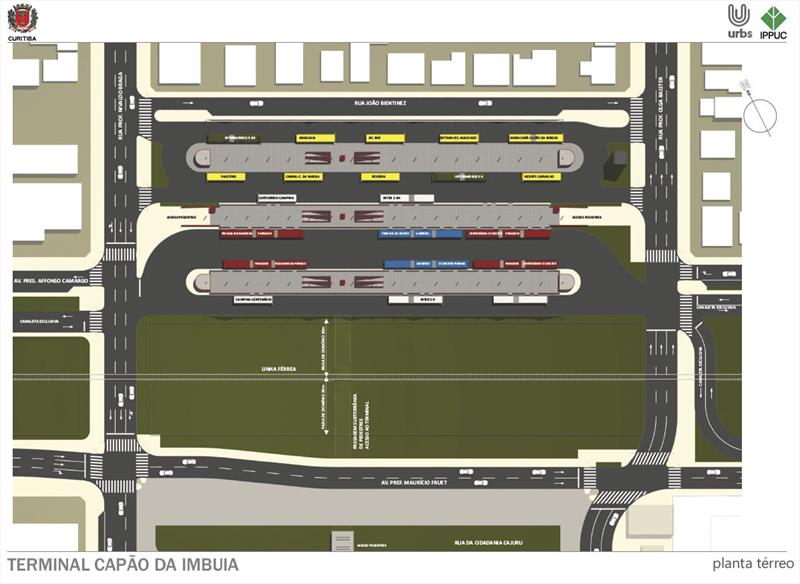 O novo terminal do Capão da Imbuia vai aumentar a capacidade de atendimento de 39.369 passageiros/dia útil em 11 linhas de ônibus para 49.123 usuários diretamente beneficiados em 16 linhas de ônibus, entre elas também a do Inter 2.