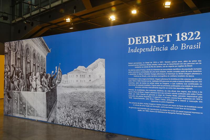 Exposição de gravuras de Jean Baptiste Debret, no Memorial de Curitiba. Curitiba, 20/09/2021. Foto: Pedro Ribas/SMCS