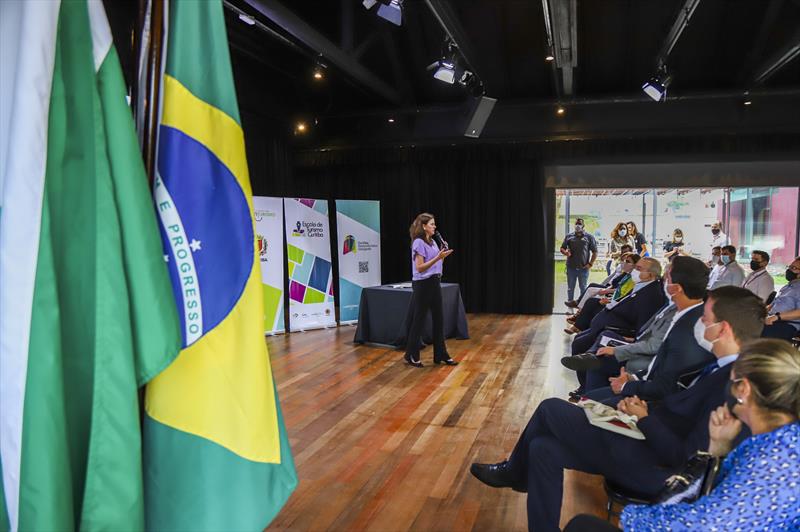 Lançamento da Escola de Turismo de Curitiba, implementada pelo Instituto Municipal de Turismo (IMT), durante evento no Memorial Paranista - Curitiba, 27/09/2021 - Foto: Daniel Castellano / SMCS