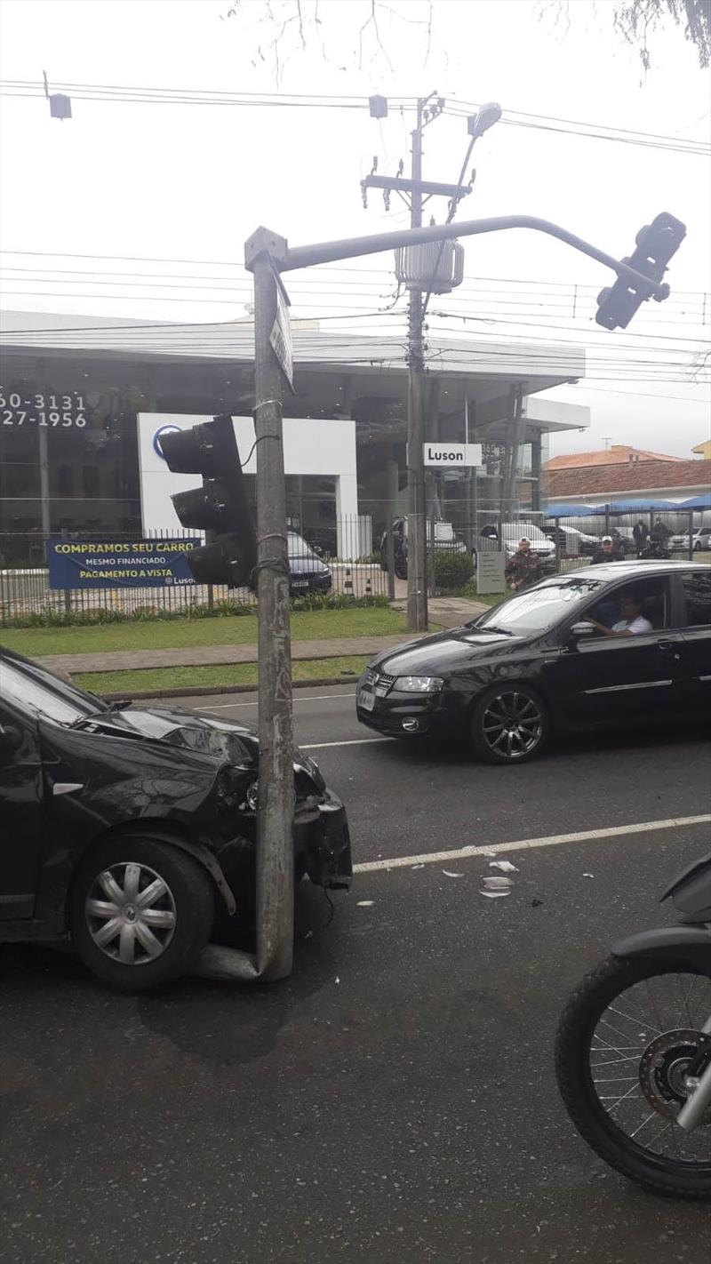 Colisões causam prejuízo de quase R$ 300 mil à segurança viária.
Foto: Divulgação