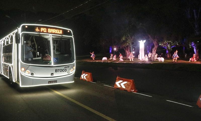 Parques Barigui e Náutico terão drive-thru em ônibus de Natal. Foto: Ricardo Marajó / SMCS