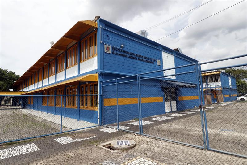 Refoma na Escola Municipal Bairro Novo do CAIC Guilherme Lacerda Braga Sobrinho. Curitiba, 27/01/2021. Foto: Lucilia Guimarães/SMCS