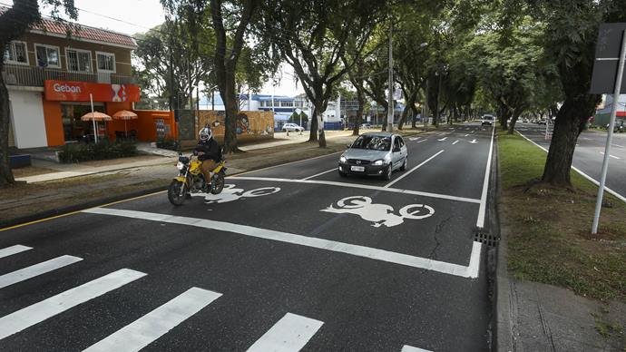 Motocaixas ganham expansão pela Avenida Victor Ferreira do Amaral.
Foto: Luiz costa/SMCS