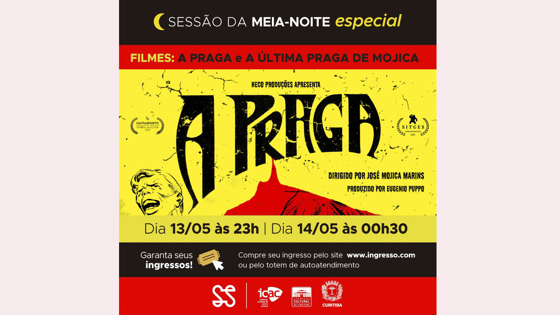 Cinemas de Curitiba exibem filmes de terror a R$ 12