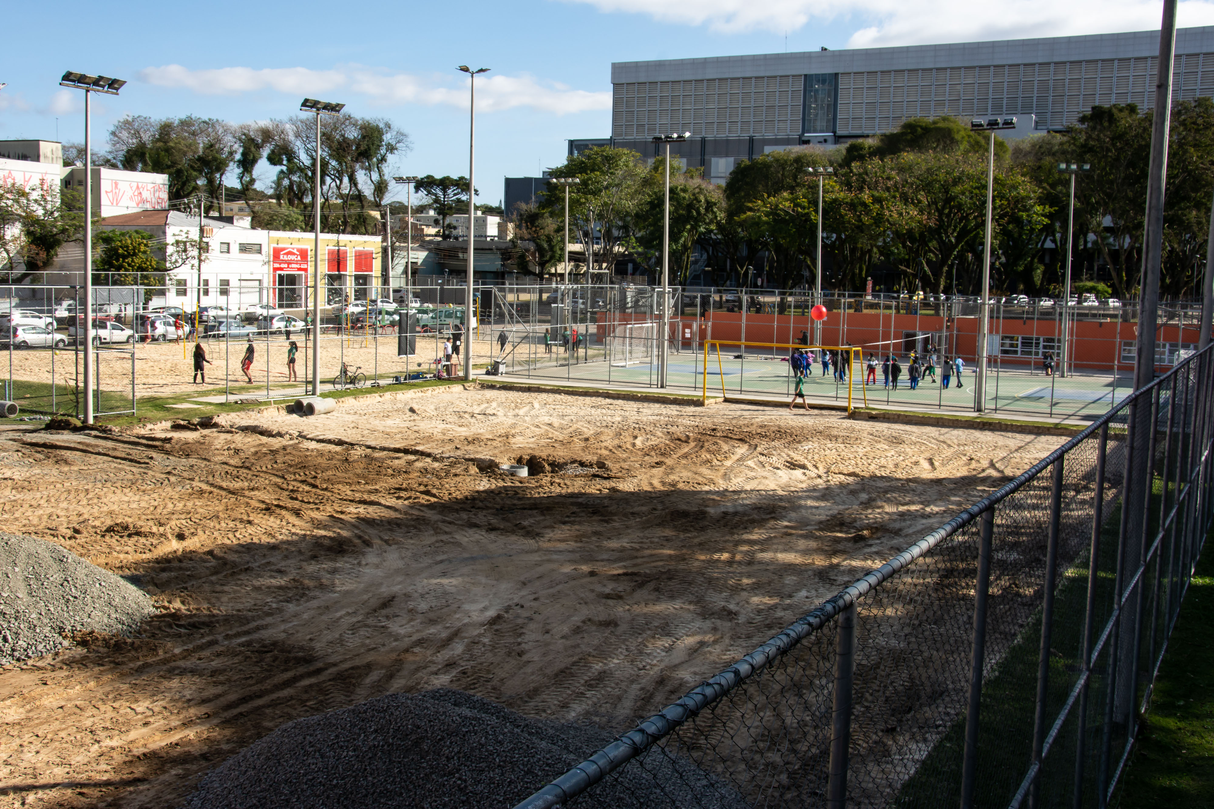 Praça Afonso Botelho é referência de esporte e lazer na Regional Portão ...
