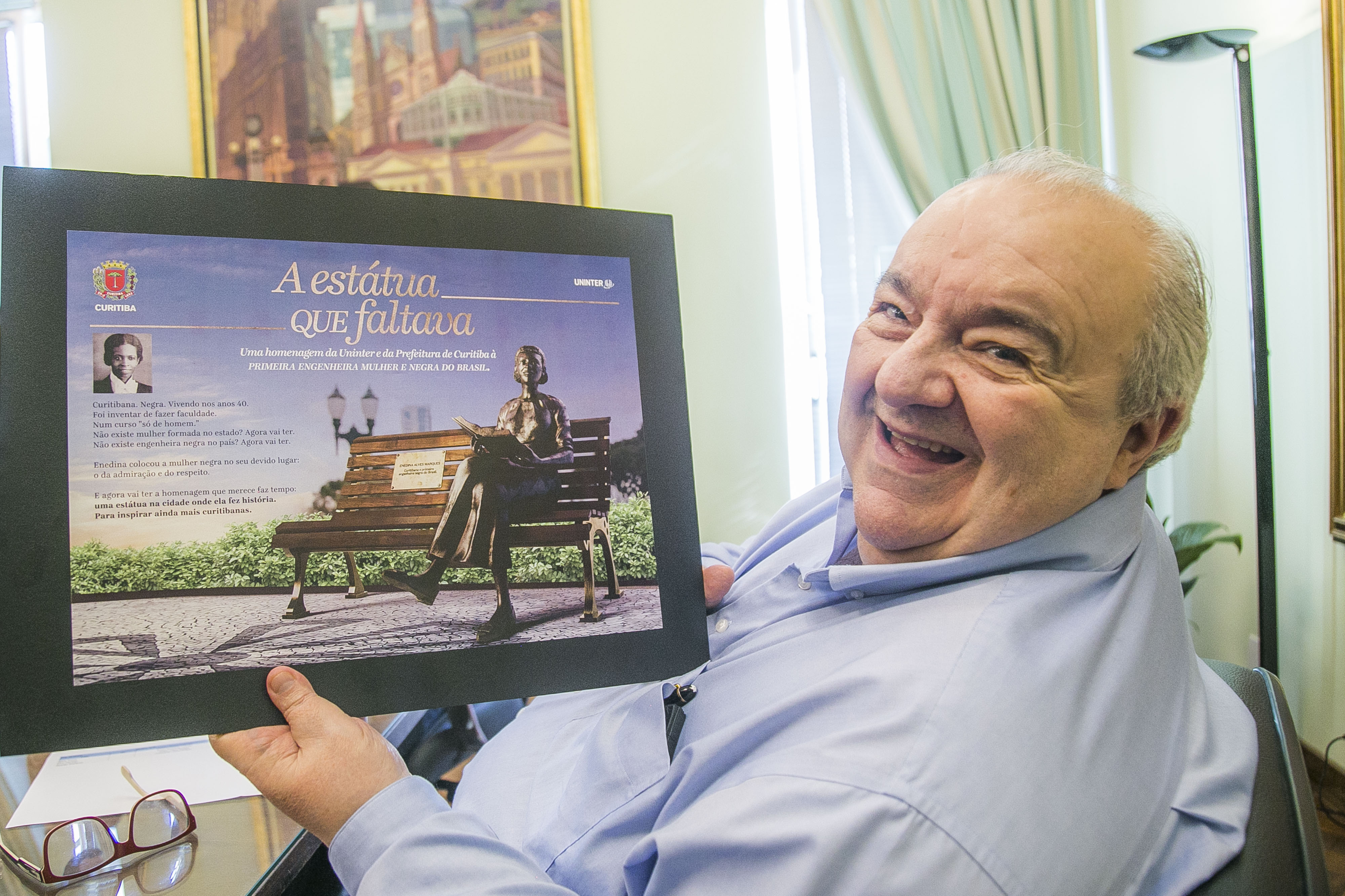 Engenheira Enedina Alves Marques ganhará monumento na Rua XV de ...