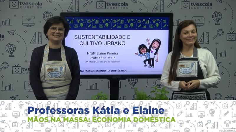 Mãos na Massa: Economia Doméstica - Sustentabilidade e cultivo urbano. Foto: Divulgação.