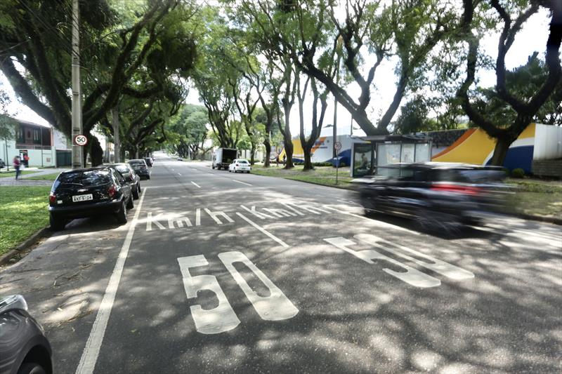 Avenida Getúlio Vargas, velocidade máxima permitida de 50 km/h. Foto: Luiz Costa/SMCS
