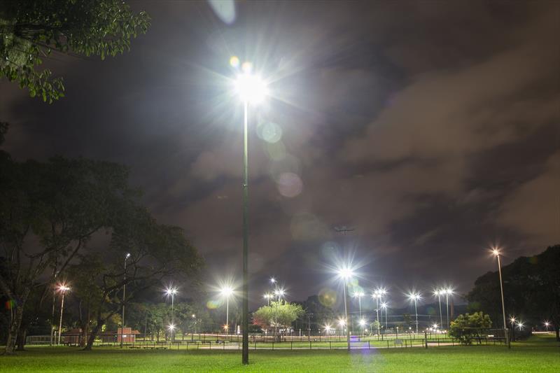 Nova iluminação no Parque Barigui. Curitiba, 02/03/2022. Foto: Pedro Ribas/SMCS