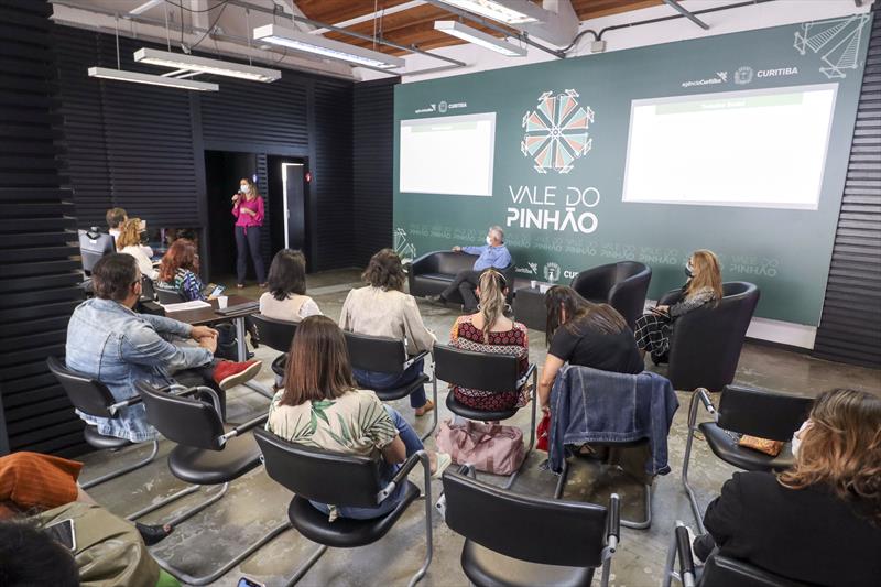 Workshop de economia circular,  a partir das 9h -  Engenho da inovação.Curitiba, 15/03/2022. Foto: Lucilia Guimarães/SMCS