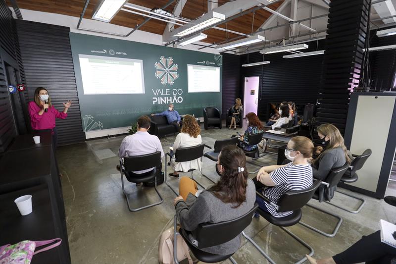 Workshop de economia circular,  a partir das 9h -  Engenho da inovação.Curitiba, 15/03/2022. Foto: Lucilia Guimarães/SMCS