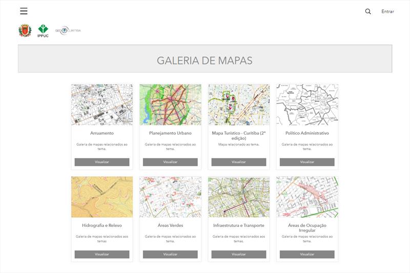 Nova plataforma de mapas do Ippuc coloca Curitiba na ponta dos dedos.