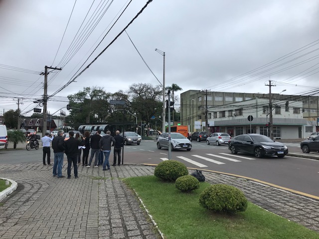 Técnicos do BID fazem primeira missão presencial em Curitiba.
Foto: Divulgação