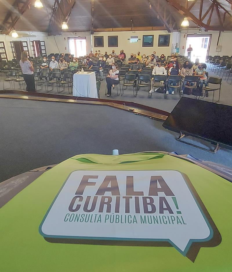 Como funcionam as reuniões do Fala Curitiba.
Foto: Divulgação/Imap