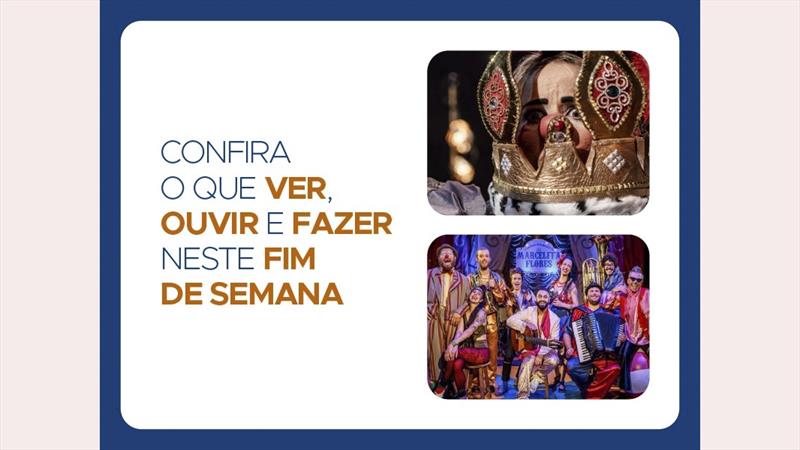 Samba, aniversário do Memorial Paranista e cinema de inclusão neste fim de semana.
