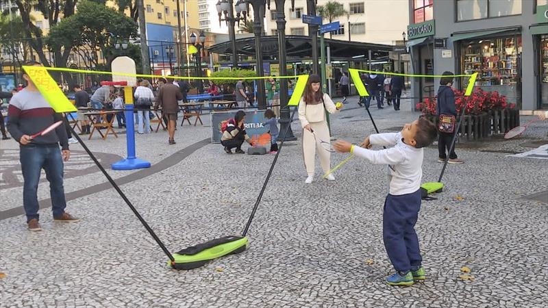 Lazer e diversão em ruas, parques e praças no fim de semana.
Foto: Divulgação