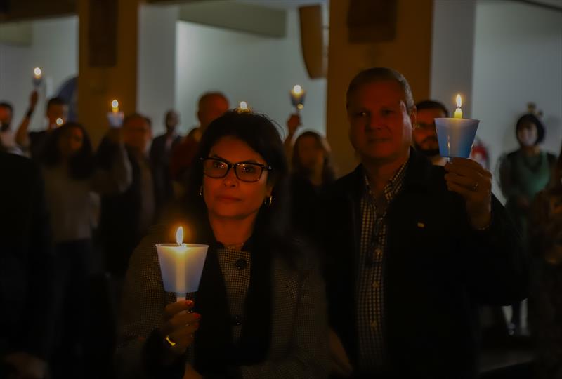 Celebração em comemoração a Nossa Senhora de Fátima no Santuário de Nossa Senhora de Fátima, no Tarumã - Curitiba, 13/05/2022 - Foto: Daniel Castellano / SMCS