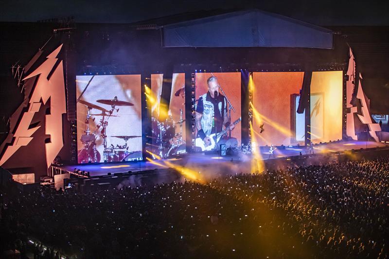 Show da banda de rock Metallica no estádio Couto Pereira - Curitiba, 07/05/2022 - Foto: Daniel Castellano / SMCS