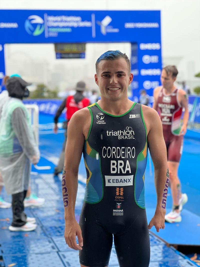 Ronan Cordeiro conquista prata em etapa do mundial de Paratriathlon.
Foto: Divulgação