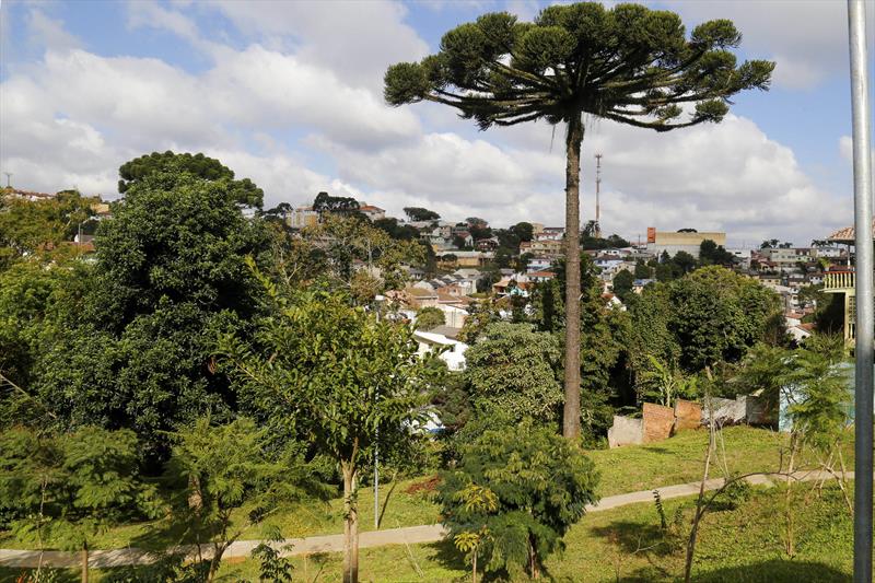 Bosque da Colina (Pilarzinho), obra de recuperação ambiental realizada pela Cohab. 
Curitiba, 02/06/2022.
Foto: Rafael Silva
