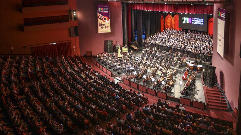 Com volta do público, Oficina de Música de Curitiba lança programação com 170 eventos pela cidade. - Foto: Daniel Castellano / SMCS