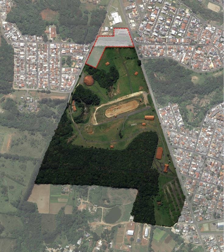 Fazenda Urbana do CIC ficará em área de 11 mil m² anexa ao Parque dos Tropeiros.