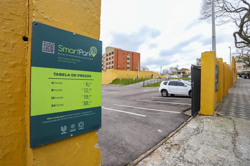 Smart Park, estacionamento da Prefeitura no bairro São Francisco, completa 1 ano de existência. - Curitiba, 27/06/2022 - Foto: Daniel Castellano / SMCS