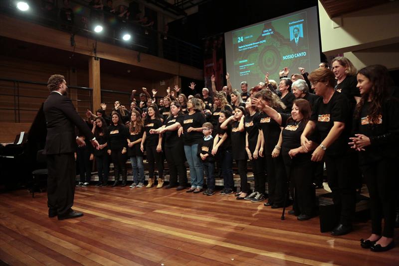 Semana do Canto Coral reúne 300 vozes e se integra à Oficina de Música.
Foto: Divulgação