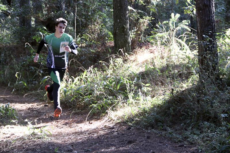 Quartel do Boqueirão, treino da equipe de corrida de orientação, esporte na natureza que acontece em meio ao bosque preservado existente dentro da unidade militar. Curitiba, 30/06/2022. Foto: Lucilia Guimarães/SMCS