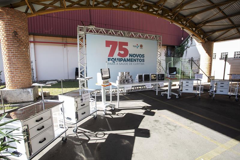 Entrega de 75 novos equipamentos para a Secretaria Municipal de Saúde (SMS). Curitiba, 01/07/2022. Foto: Ricardo Marajó/SMCS