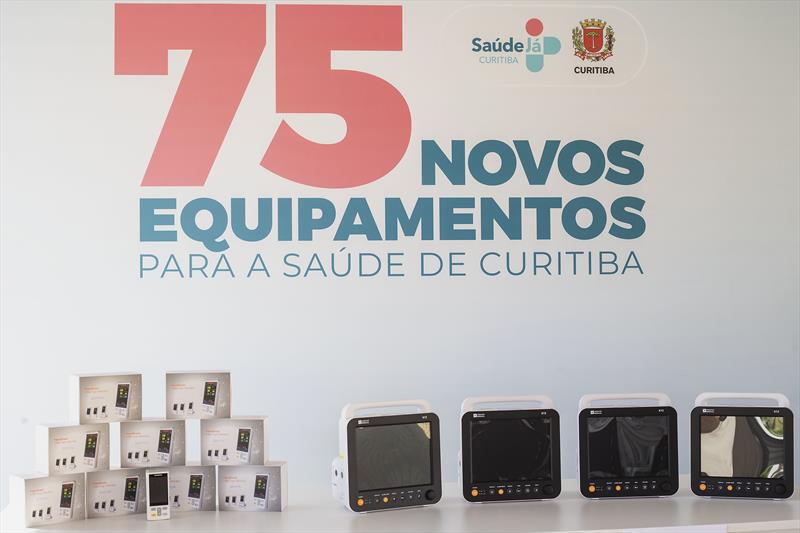Entrega de 75 novos equipamentos para a Secretaria Municipal de Saúde (SMS). Curitiba, 01/07/2022. Foto: Ricardo Marajó/SMCS