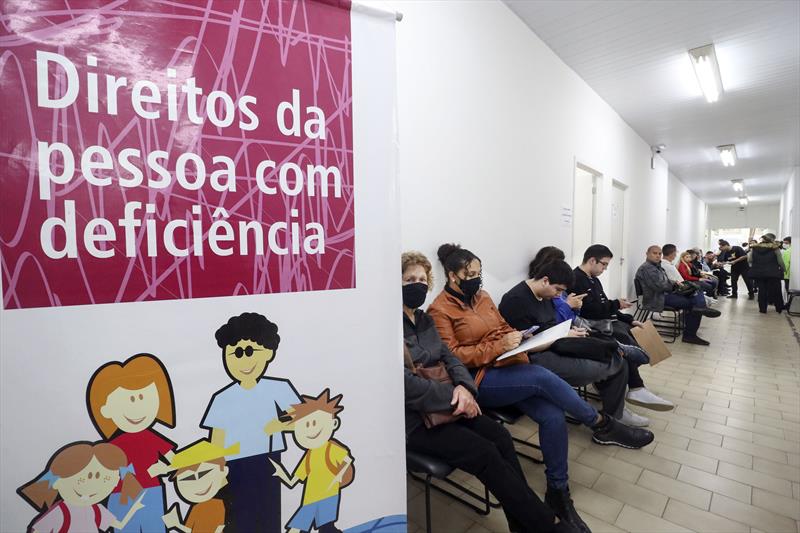 Ação de Empregabilidade para pessoas com deficiência realizada em maio: procura intensa. Foto: Lucilia Guimarães/SMCS