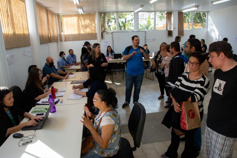 Feira concentra oportunidades de emprego e inserção de Pessoas com Deficiência.
Curitiba, 02/08/2022.
Foto: Levy Ferreira/SMCS