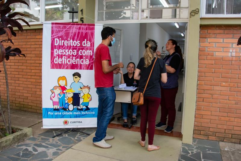 Empresas que participaram da feira de oportunidades de emprego de Pessoas com Deficiência. Curitiba, 02/08/2022.
Foto: Levy Ferreira/SMCS