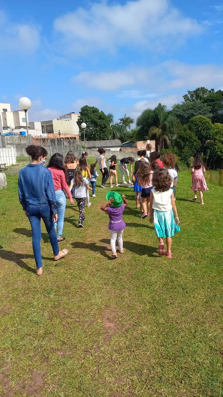 Projeto Bússola retoma as aulas para meninas do Tatuquara.
Foto: Divulgação
