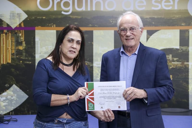 Cerimônia de aposentadoria de agosto para servidores. Curitiba, 04/08/2022. Foto: Lucilia Guimarães/SMCS