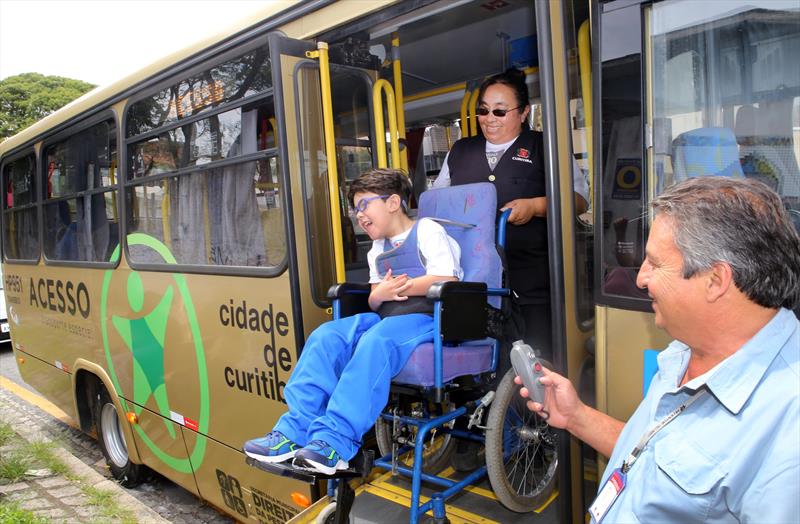 Transporte Acesso: serviço gratuito tem 1.400 pessoas cadastradas. 
Foto: Cesar Brustolin/SMCS