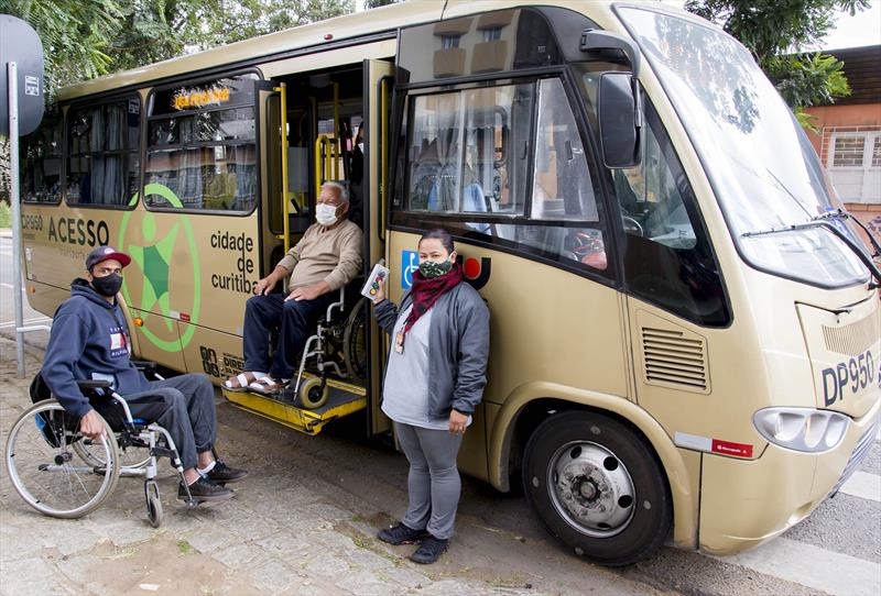 Transporte Acesso: serviço gratuito tem 1.400 pessoas cadastradas.
Foto: Levy Ferreira/SMCS