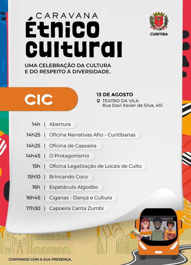 Caravana Étnico-Cultural estreia neste sábado, na CIC.