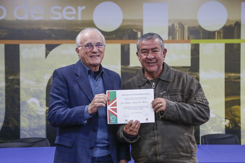 Cerimônia de aposentadoria de servidores. Curitiba, 06/09/2022. Foto: Pedro Ribas/SMCS
