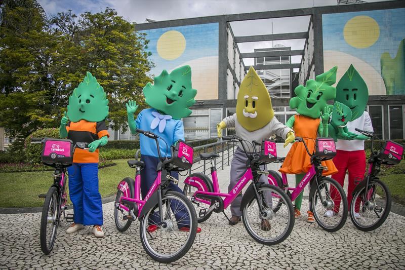 Prefeito Rafael Greca anuncia serviço de bikes compartilhadas na cidade. Curitiba, 22/09/2022. Foto: Pedro Ribas/SMCS