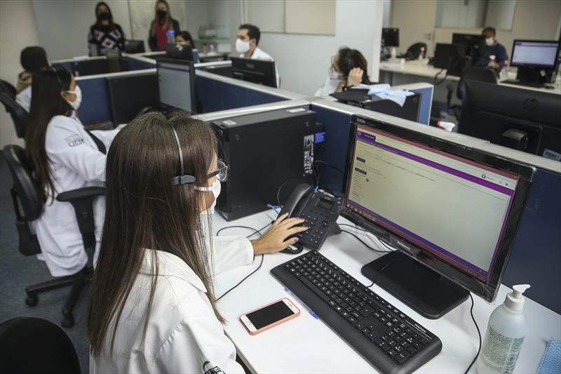 Central Saúde Já passa a oferecer teleconsulta para pacientes do e-COA.
Foto: Luiz Costa /SMCS.