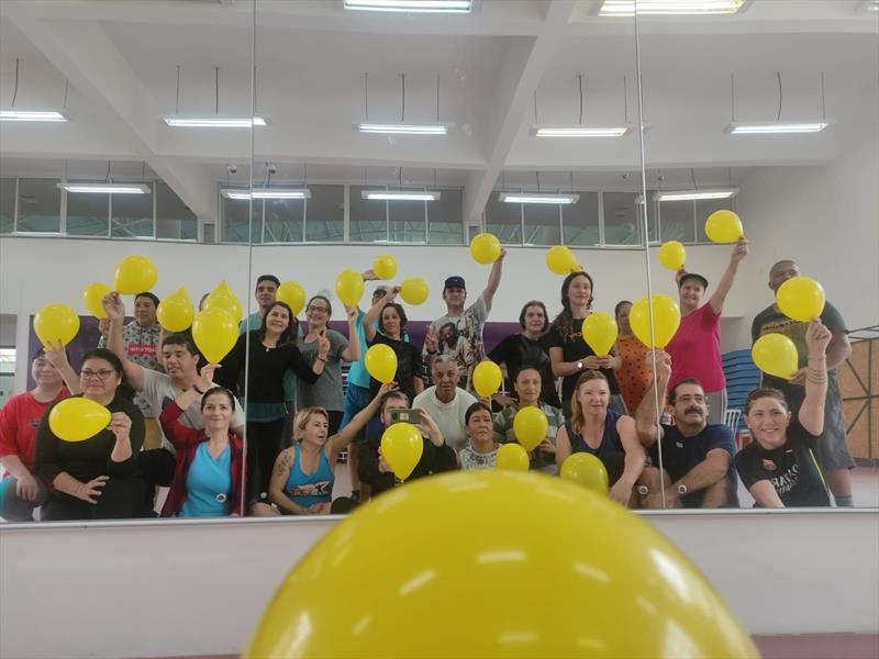 Setembro amarelo espalhou ações de cuidados à saúde mental por toda Curitiba.
Foto: Divulgação