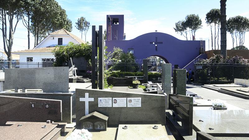 Reparos em jazigos dos cemitérios municipais podem ser feitos até o dia 31.
Foto: Luiz Costa/SMCS