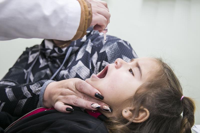 Cobertura vacinal infantil em Curitiba já está melhor que no período pré-pandemia. Foto: Pedro Ribas/SMCS