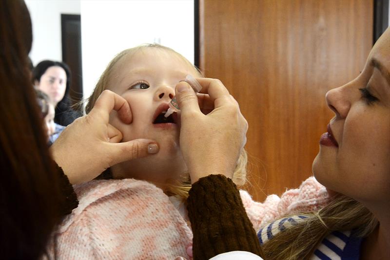 Média da cobertura vacinal infantil em Curitiba sobe para 92,3%. Foto: Levy Ferreira/SMCS