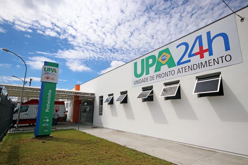 UPAs adotam novo fluxo de atendimento para pacientes com sintomas respiratórios.
 - Na imagem, UPA Pinheirinho.
Foto: Lucilia Guimarães/SMCS