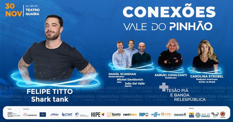 Conexões Vale do Pinhão reúne em Curitiba nomes referências em inovação no país.