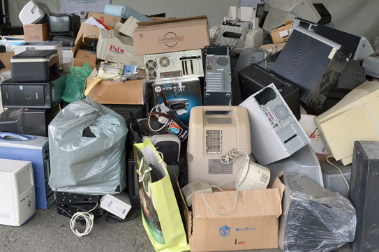 Prefeitura de Curitiba promove mutirão de recolhimento de lixo eletrônico no sábado. 
Foto: Divulgação (arquivo)
