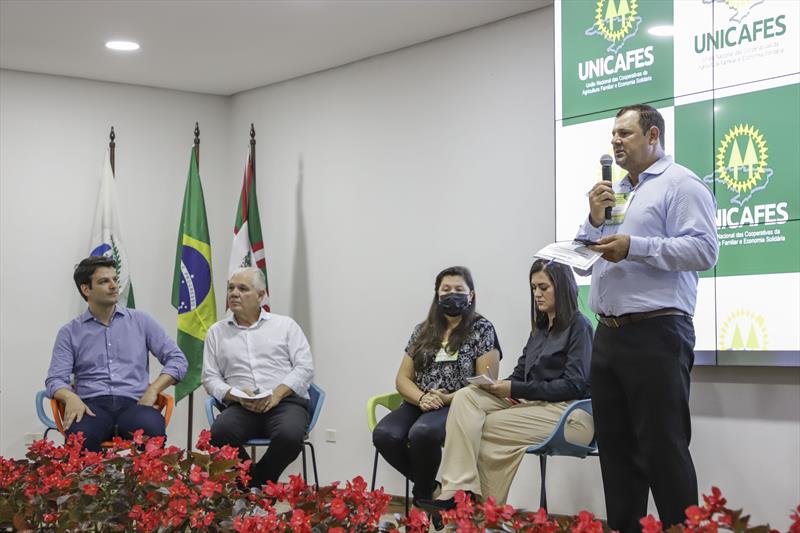 Abertura do Seminário das Cooperativas da Agricultura Familiar, no Mercado Municipal. Curitiba, 06/12/2022. Foto: Hully Paiva/SMCS